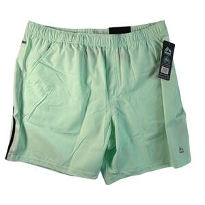 RBX Men's Training Shorts Mint Green CRM5156 XL 7"  Inseam Athletic Gym Workout